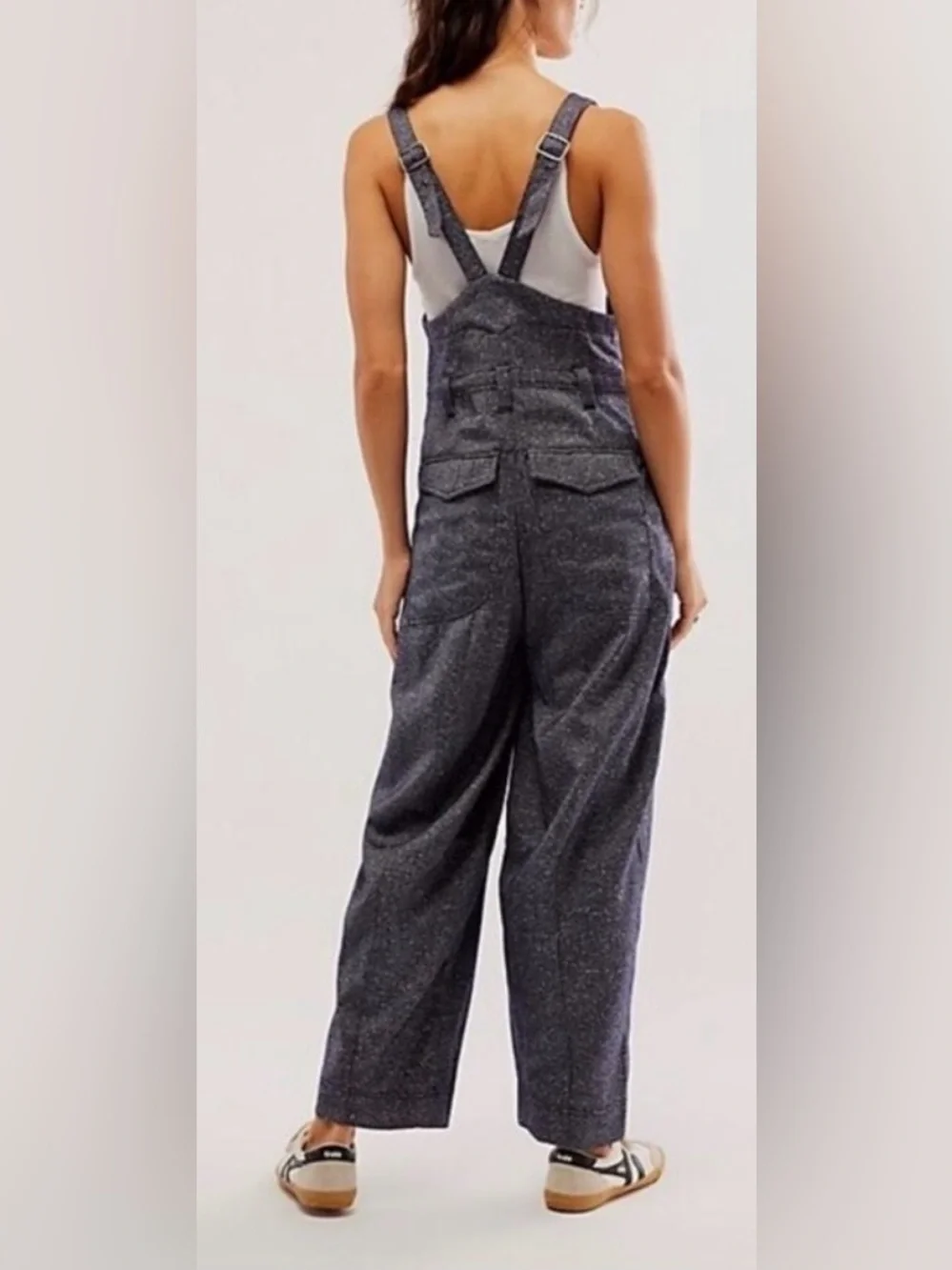 NEW Free People Leonie Menswear One-Piece jumpsuit sz XS